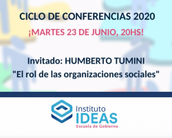 Conferencia: Humberto Tumini