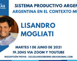 Conferencia: Lisandro Mogliati