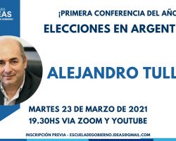 Conferencia: Alejandro Tullio
