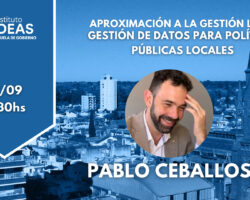 Aproximación a la Gestión Pública Local: “Gestión de datos para políticas públicas locales”